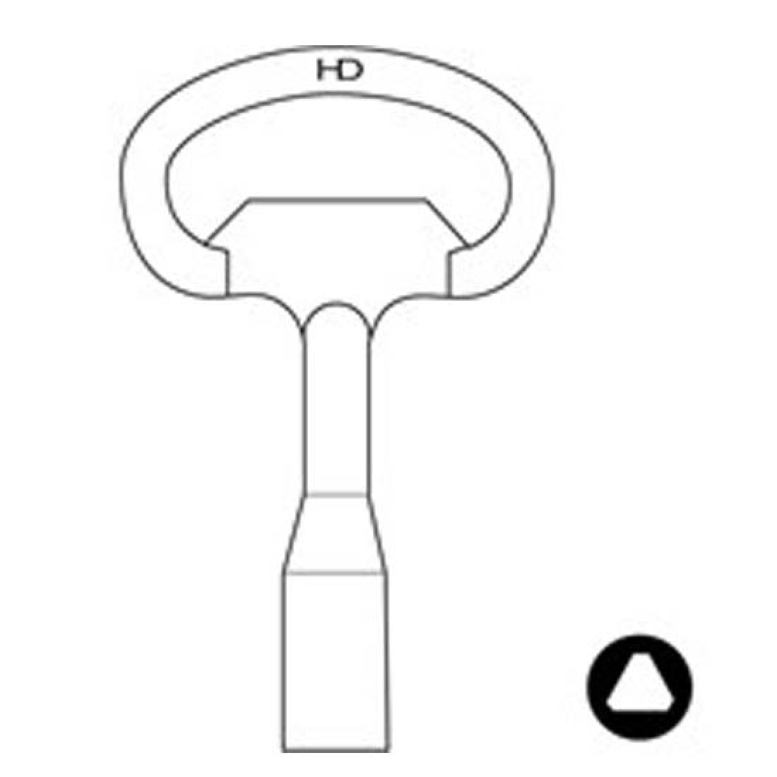 L351 SK401 Special Purpose key blank
